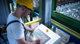 Operação com automação industrial
